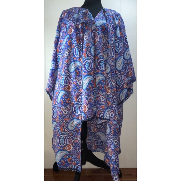 Simply Southern NWT Paisley High Low Tunic & Kimono Set XL Boho Coverup‎ 100%... - Picture 1 of 10